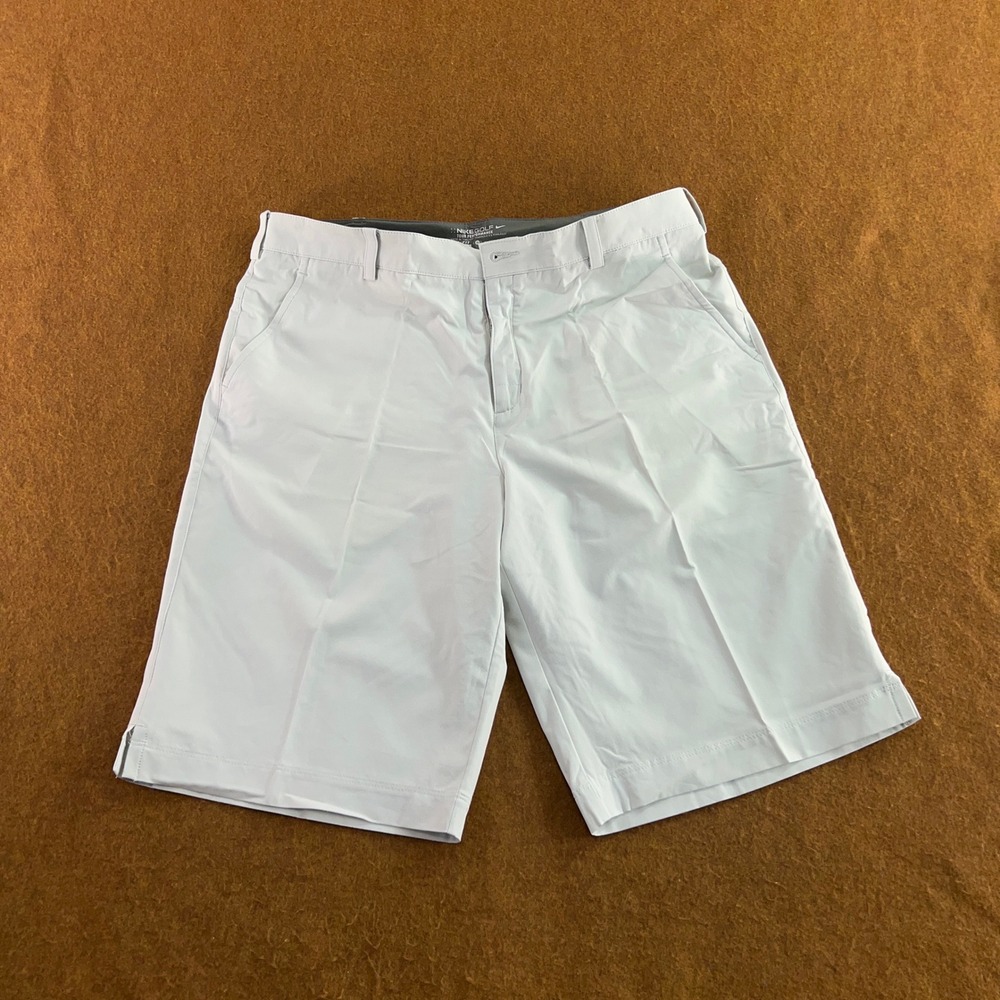 Nike Mens 35 Gray Dri-FIT Tour Performance Golf Shorts